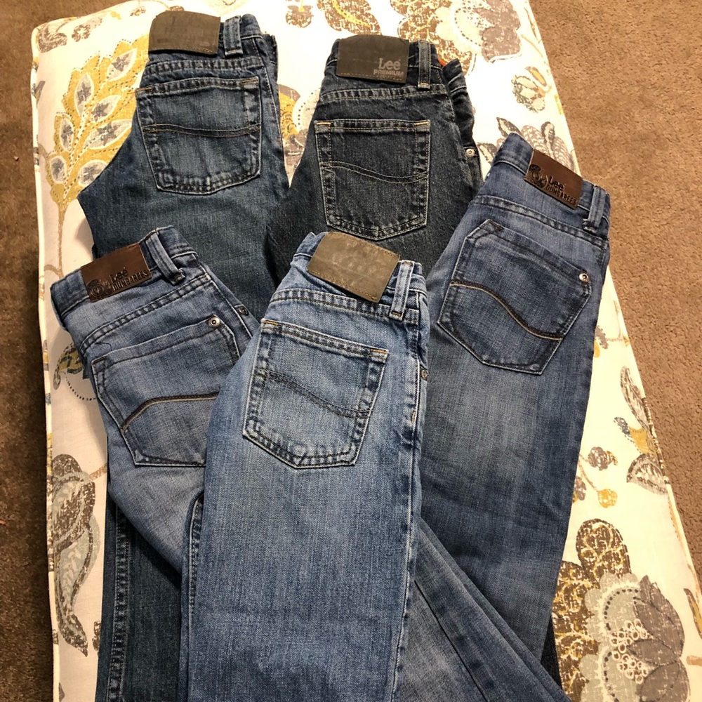 Lot of Lee jeans (5 pair) size 8 slim